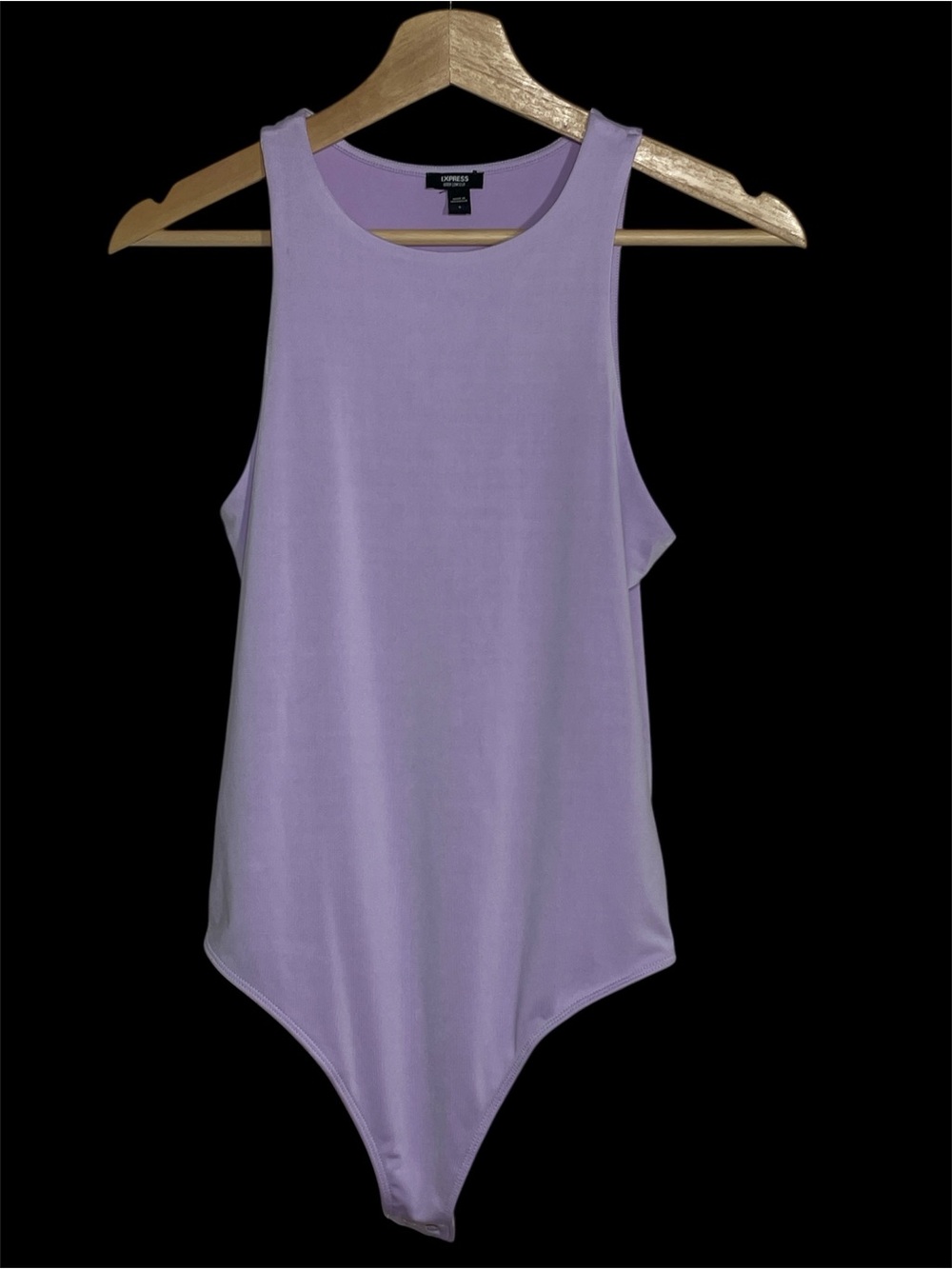 Express Lavender Sleeveless Bodysuit - Women's Tank Bodysuit